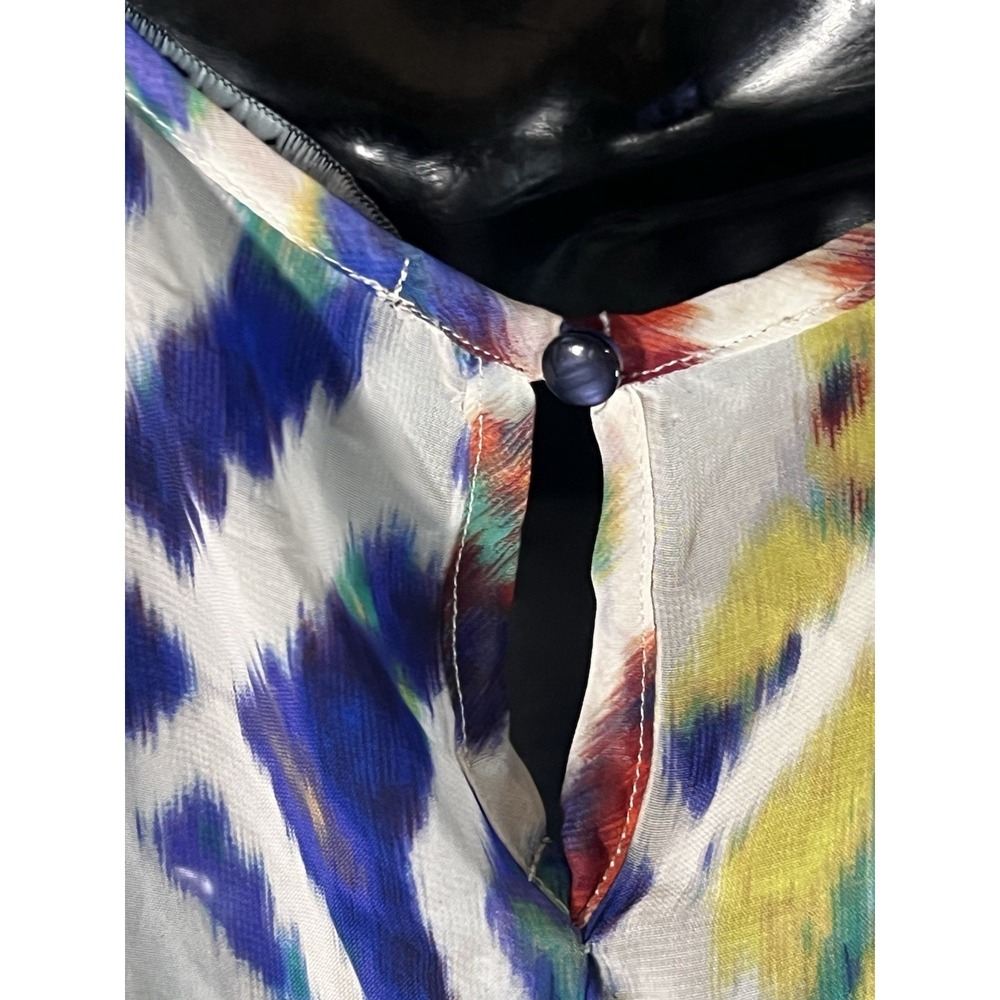 Women's Sundress See Through Beach XXI Us.M Tie Dye Hippy Chic Vibe Vacay Garden - Picture 7 of 9